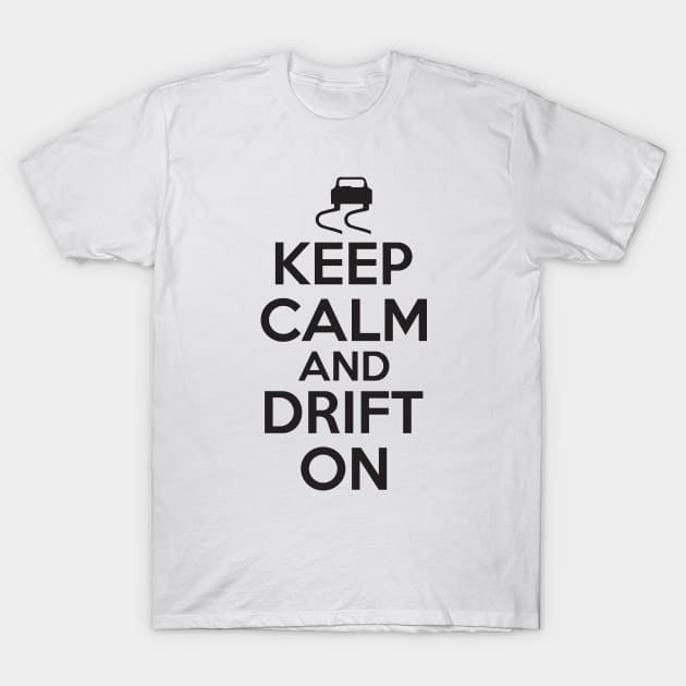 Keep calm and drift on T-Shirt by nektarinchen